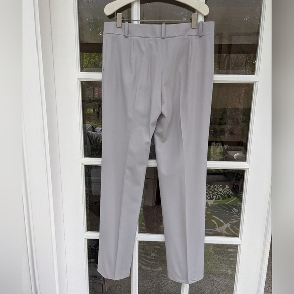 Giorgio Armani gray wool lightweight trousers pants Size 6 Made in Italy - Picture 2 of 4